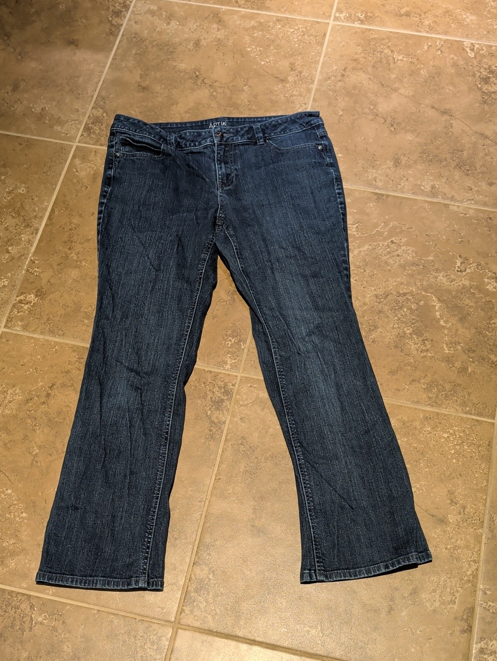 Apt. 9 Women's Dark Blue Bootcut Jeans